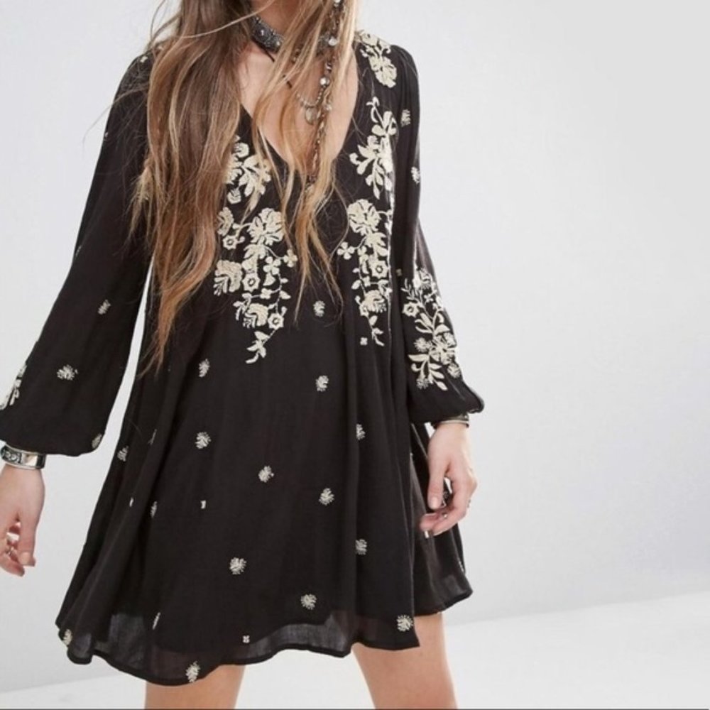 Free People Sweet Tennessee embroidered dress